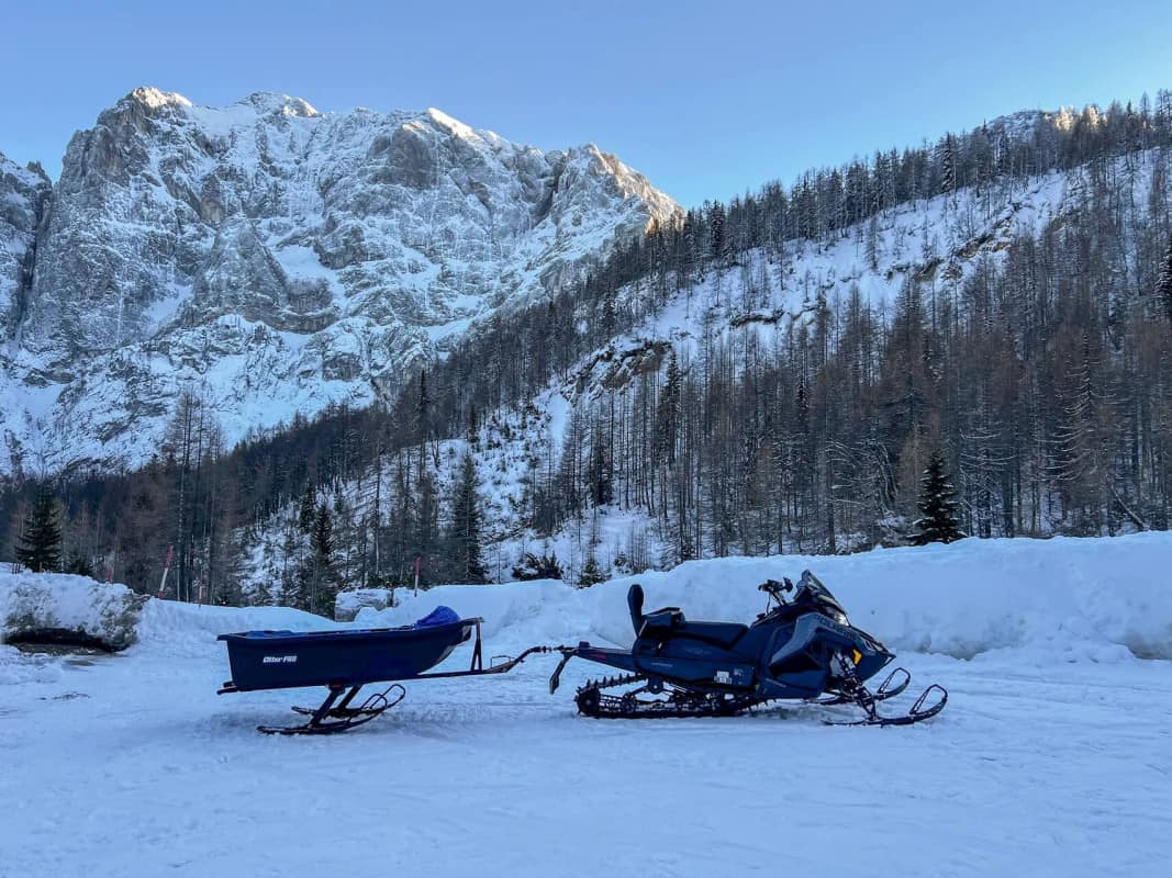polaris otter pro schneemobil