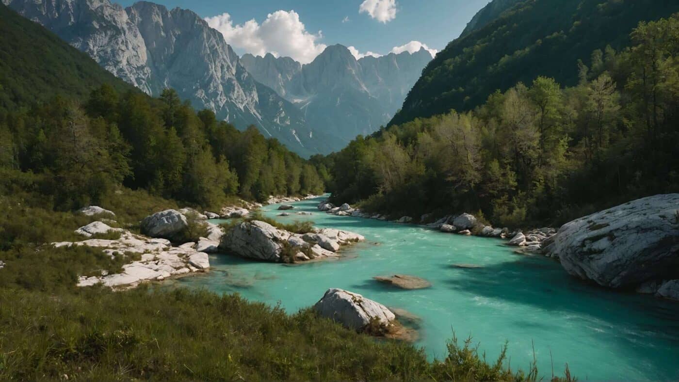 The Soča trail Slovenia