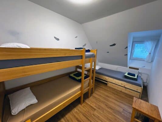 Reserve your accommodation, private room or bed at Vršič Pass, between Kranjska Gora, the source of Soča River and Trenta.

Triple room in Erjavčeva hut Vršič Kranjska Gora