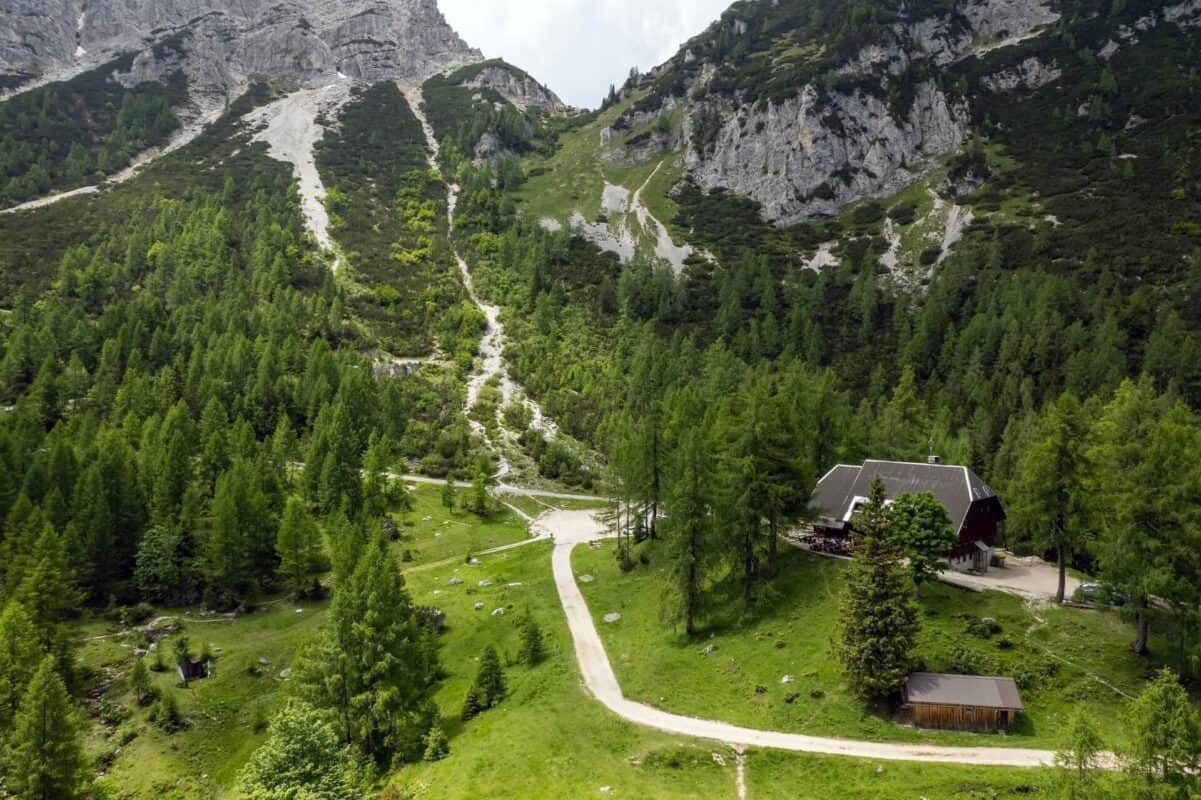 Slowenische Julische Alpen Unterkunft